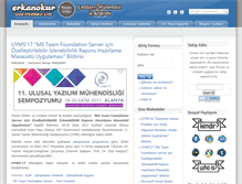 Tablet Screenshot of erkanokur.com